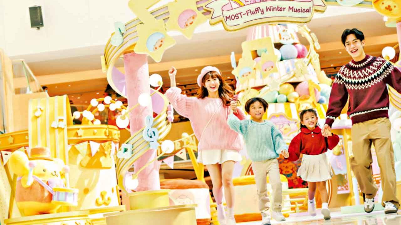 Sanrio characters3 大人氣角色 共同譜寫「MOST-Fluffy 冬日交響曲」