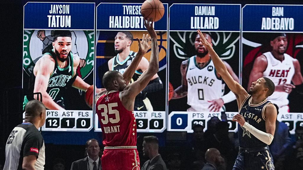 NBA明星賽今年落實改制。(美聯社)