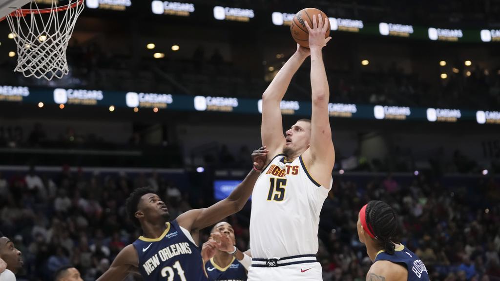 祖傑交出三雙之下，帶領金塊加時擊敗鵜鶘。(路透社)