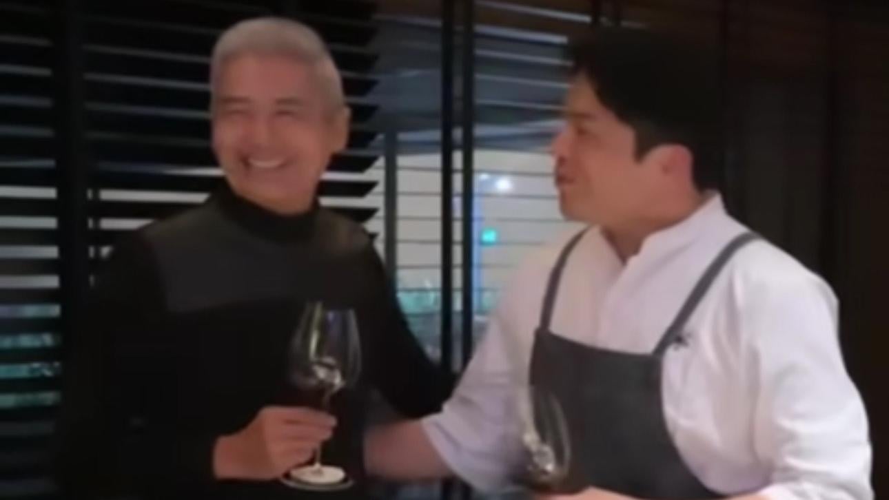 黑白大廚Chef Sung為發哥來港開Mosu 安成宰與偶像同框：我愛你周潤發