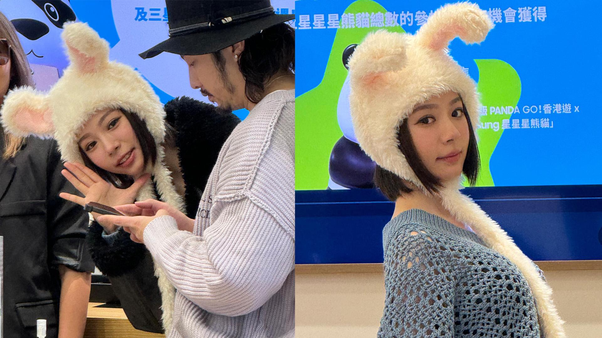 林明禎缺席《手機見鬼》首映 今化身純情小白兔現身手機活動 