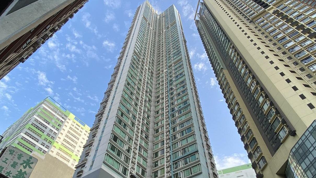 位於荃灣西的樂悠居，一伙兩房海景戶以1.65萬元租出，業主租金回報高近10厘。