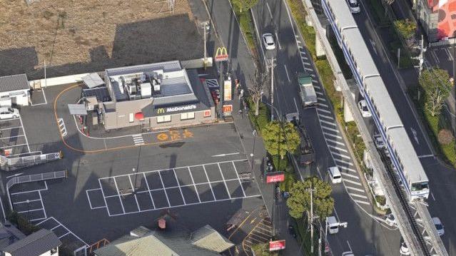 發生事件的日本北九州的麥當勞。(網上圖片)