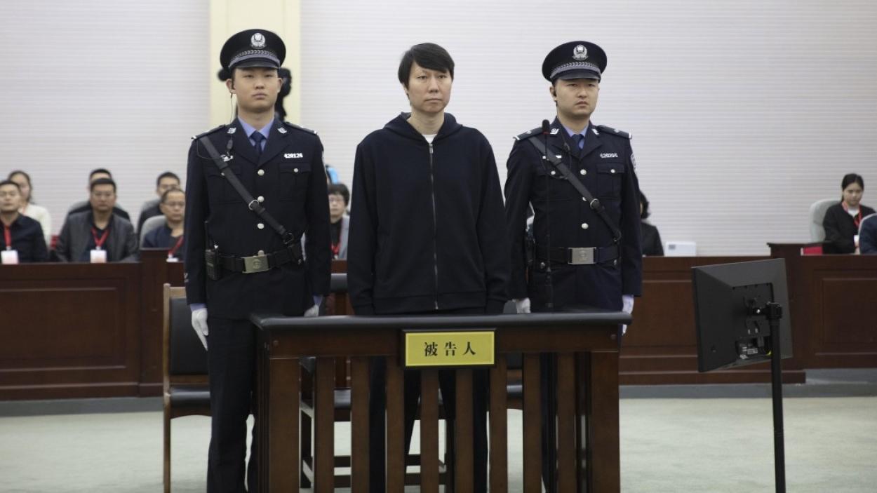 李鐵今年3月出庭應訊。（央視新聞圖片）