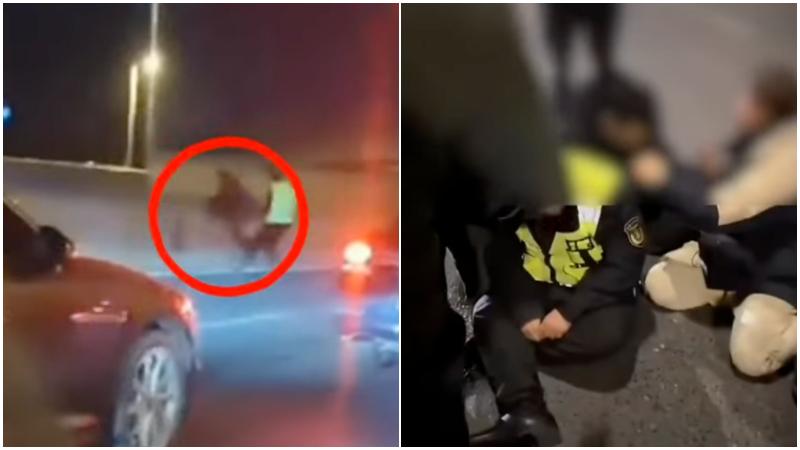 河南泥頭車司機避檢跳橋亡　交警當場跪地痛哭