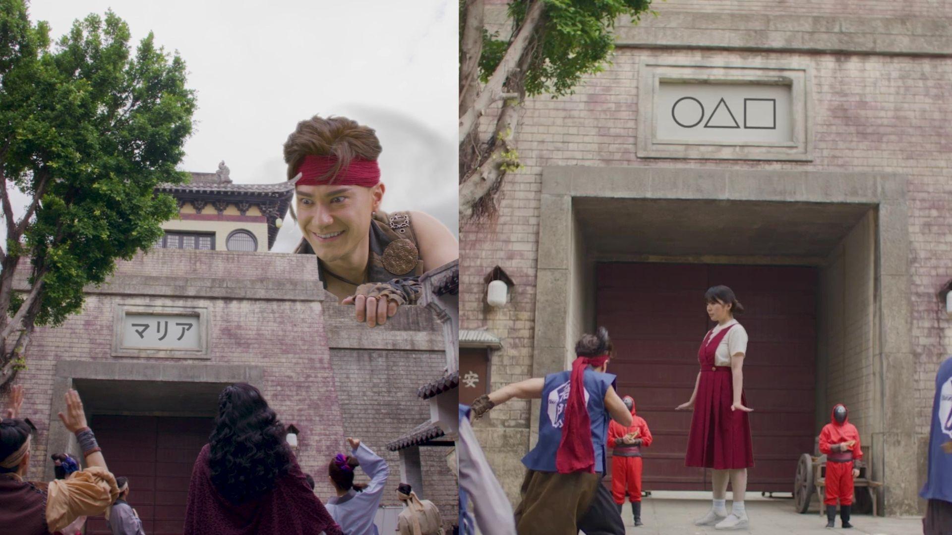 痞子無間道｜JW惡搞《魷魚遊戲》木頭公仔 朱敏瀚化身「進擊的貪靚巨人」