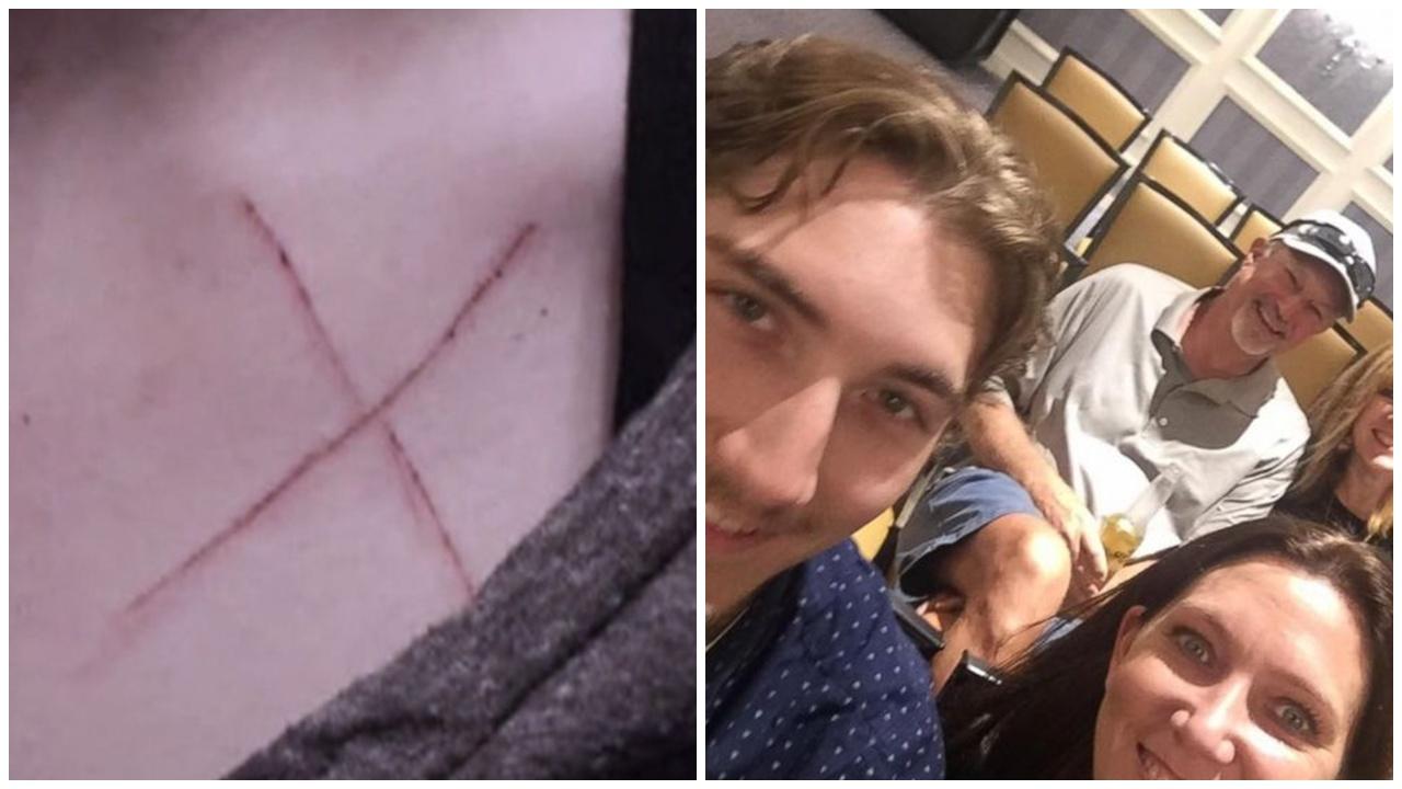 美婦愛自拍上載FB，一張合照救兒子逃過99年冤獄。(X)