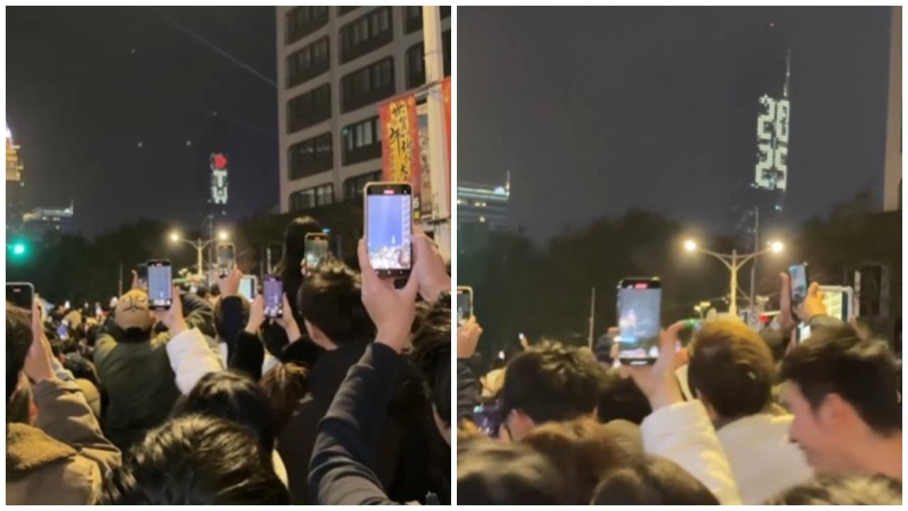 數百人等101元旦煙花，倒數完才知認錯大廈爆笑全場。(Thread)
