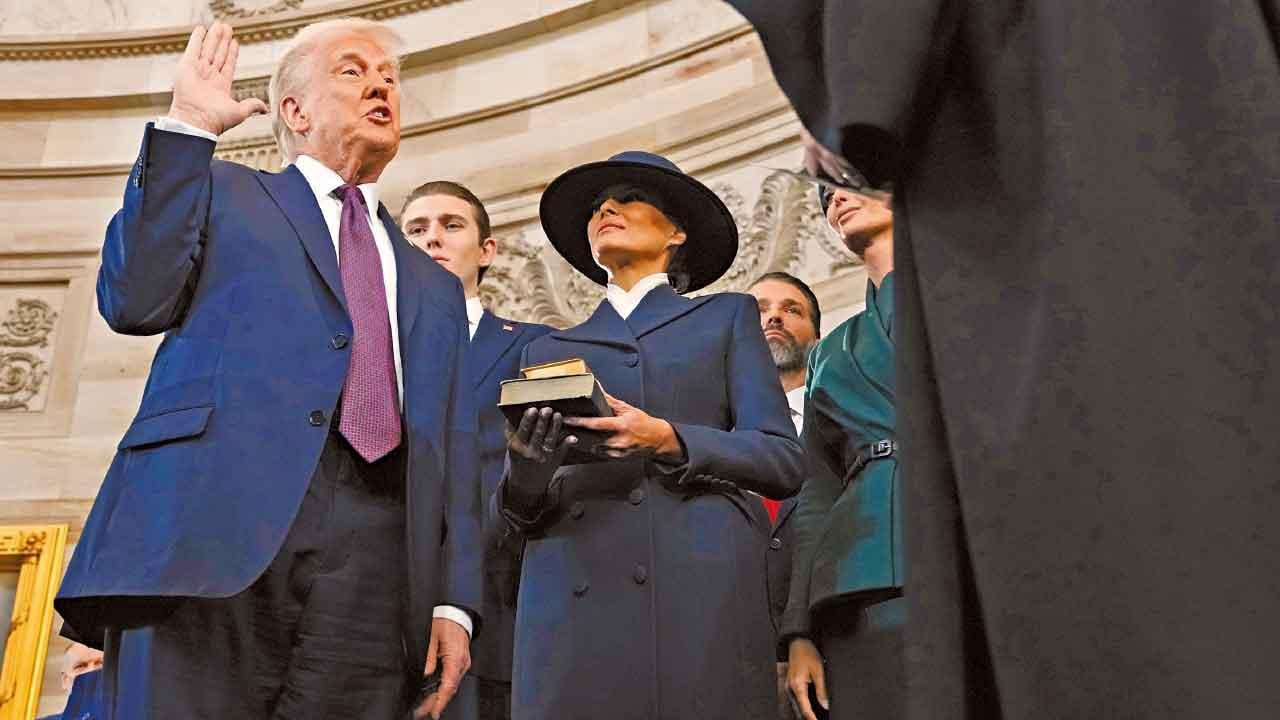 特朗普重掌美國 宣布擴張領土 退出世衛