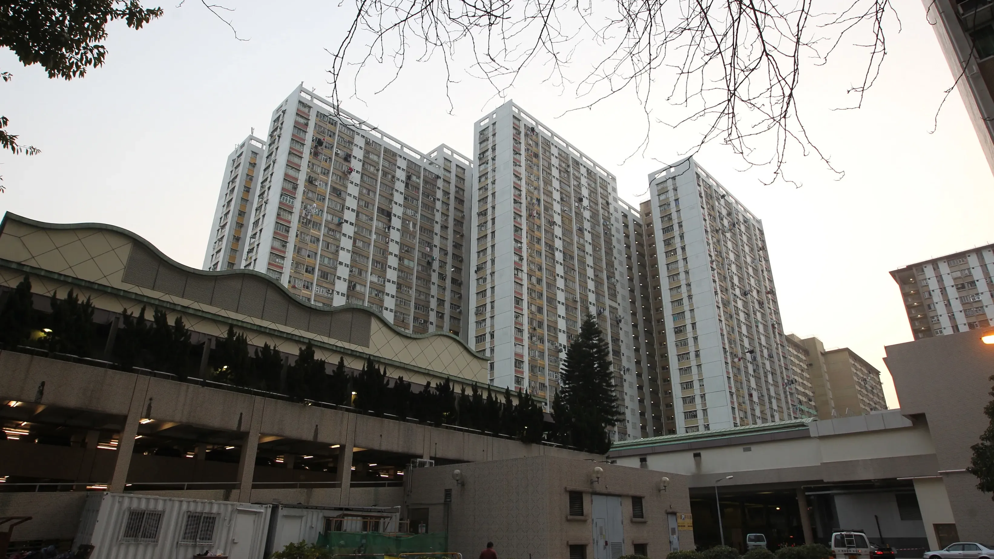 上水彩園邨彩華摟。（資料圖片）