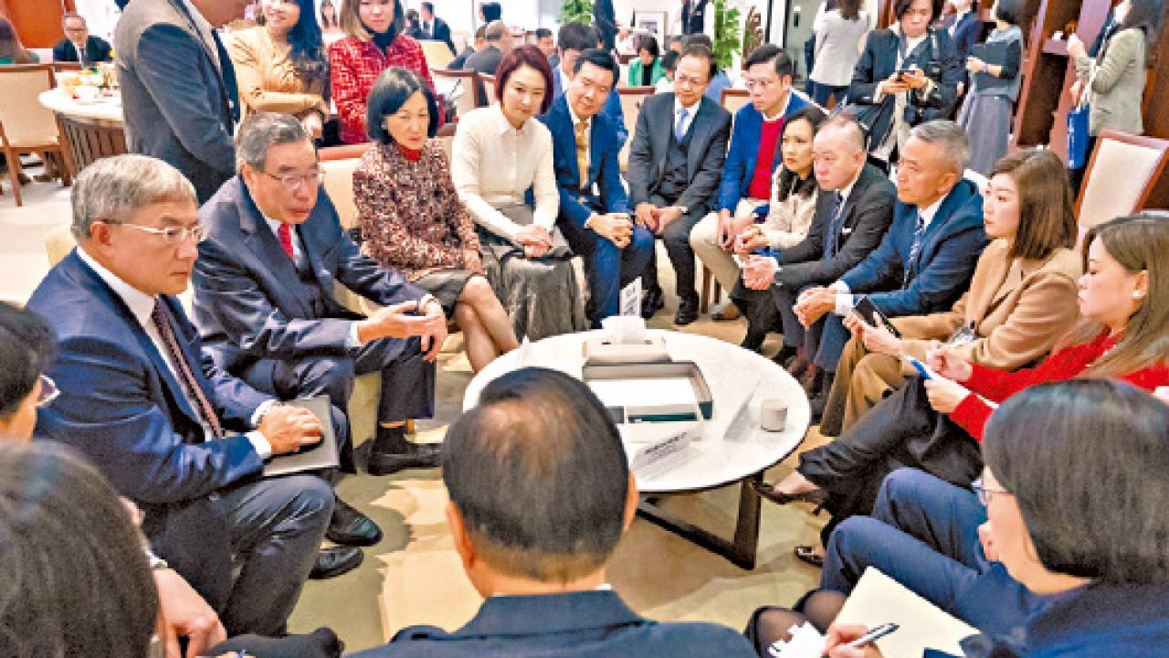 立法會前廳交流會有新安排 卓永興：更好發揮雙向交流作用