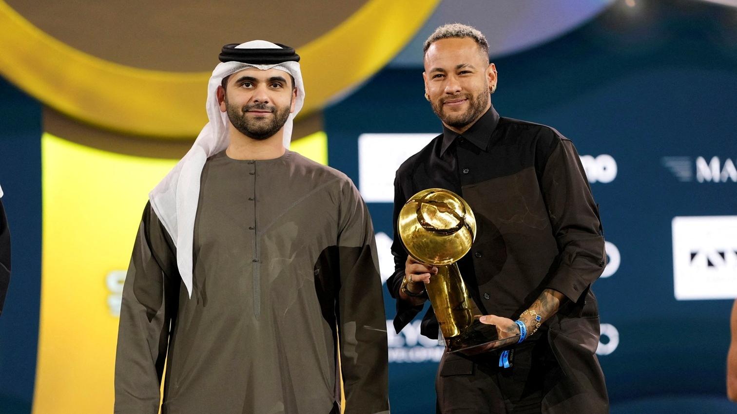 巴西國腳尼馬。(路透社)