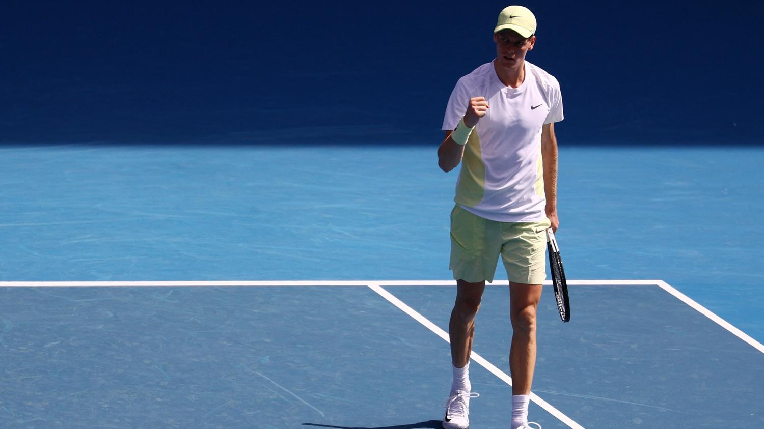 仙拿在澳網首圈過關。(路透社)