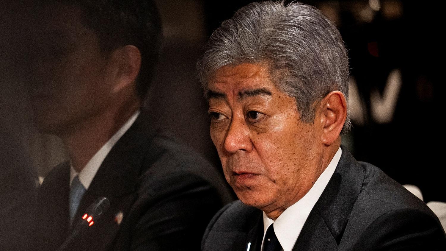 日本外相岩屋毅。(路透社)