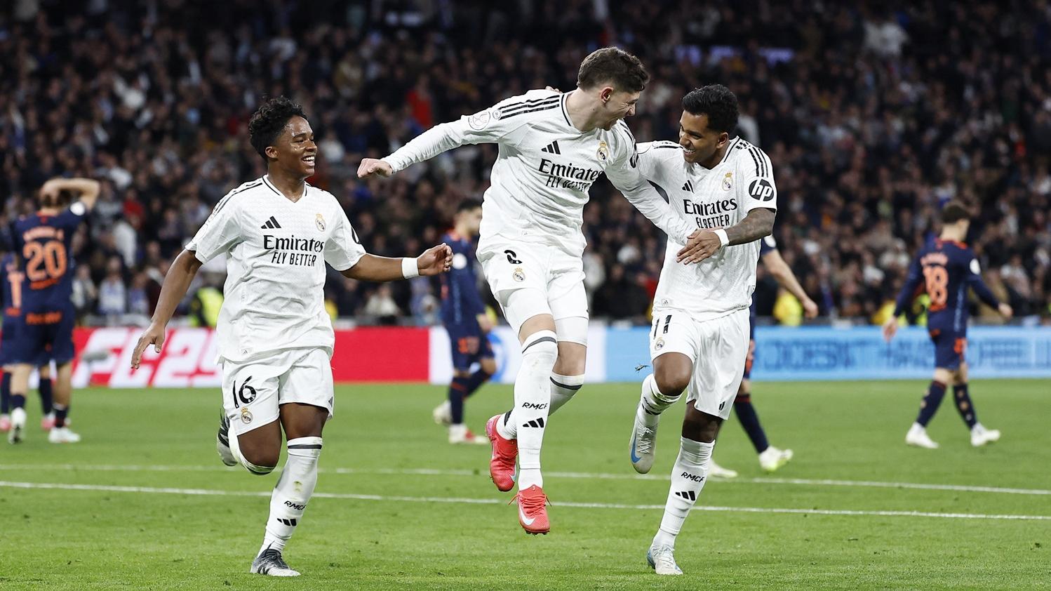 皇家馬德里加時淘汰切爾達。(路透社)