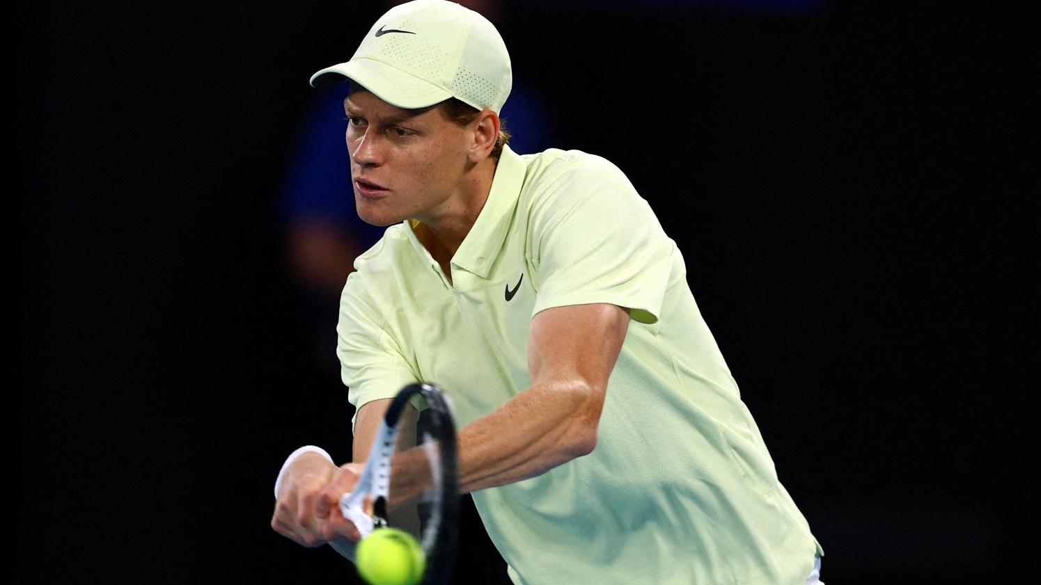 仙拿在澳網晉級四強。(路透社)