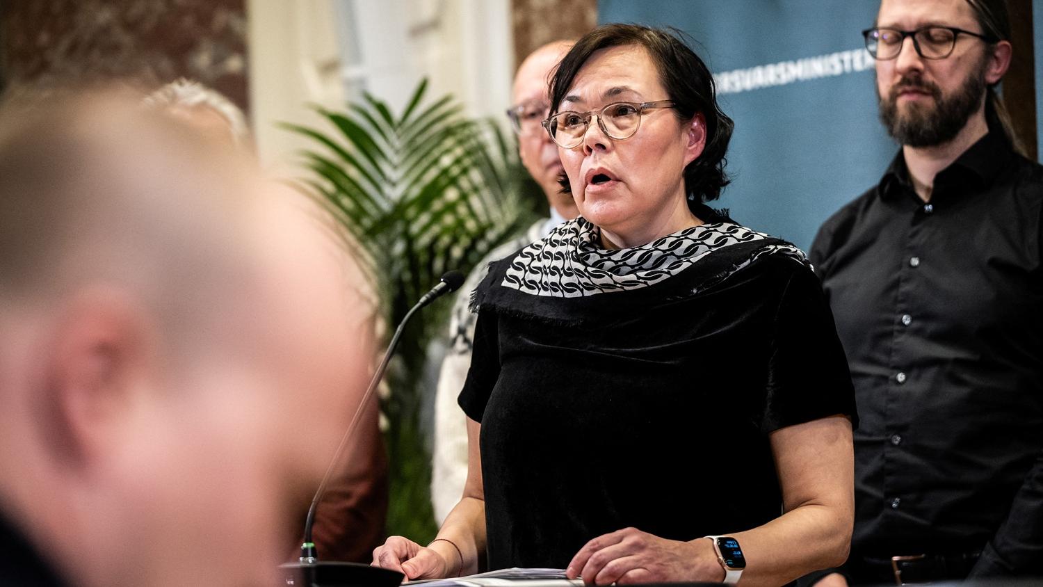 格陵蘭外交與獨立部長莫茨菲爾特。(路透社)