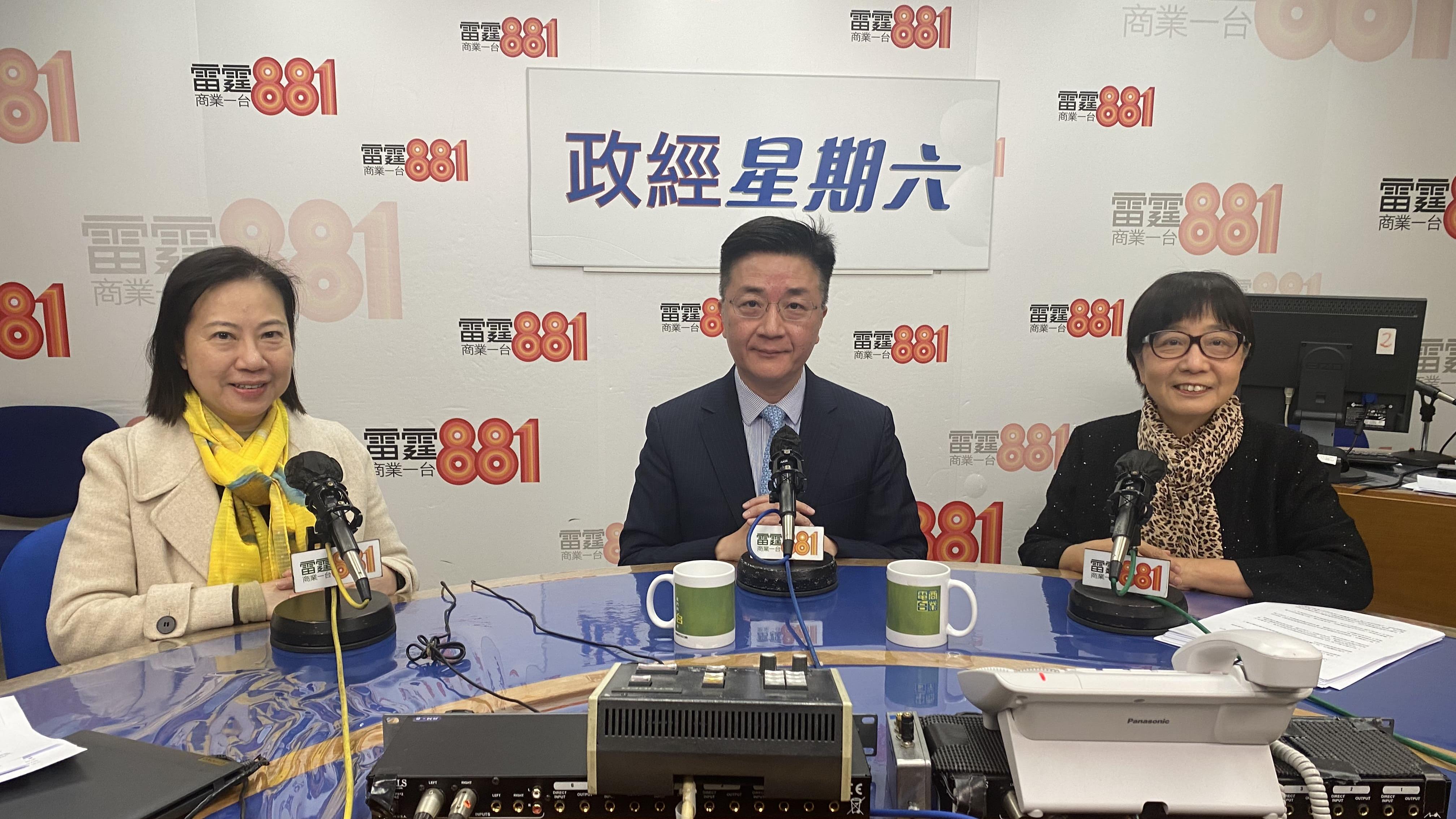 葉柏強表示，近期因為流感入院的人數明顯上升。