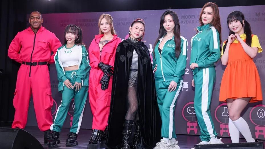 《魷魚遊戲》AV版《魷魚遊戲2》月底播 孟若羽被黑人男優size嚇親