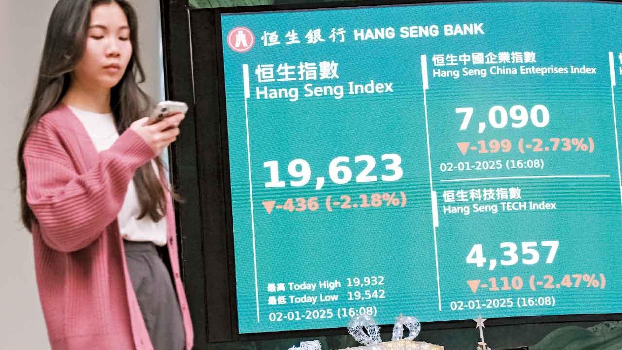 資金狂收割 恒指瀉436點 6年最差開局