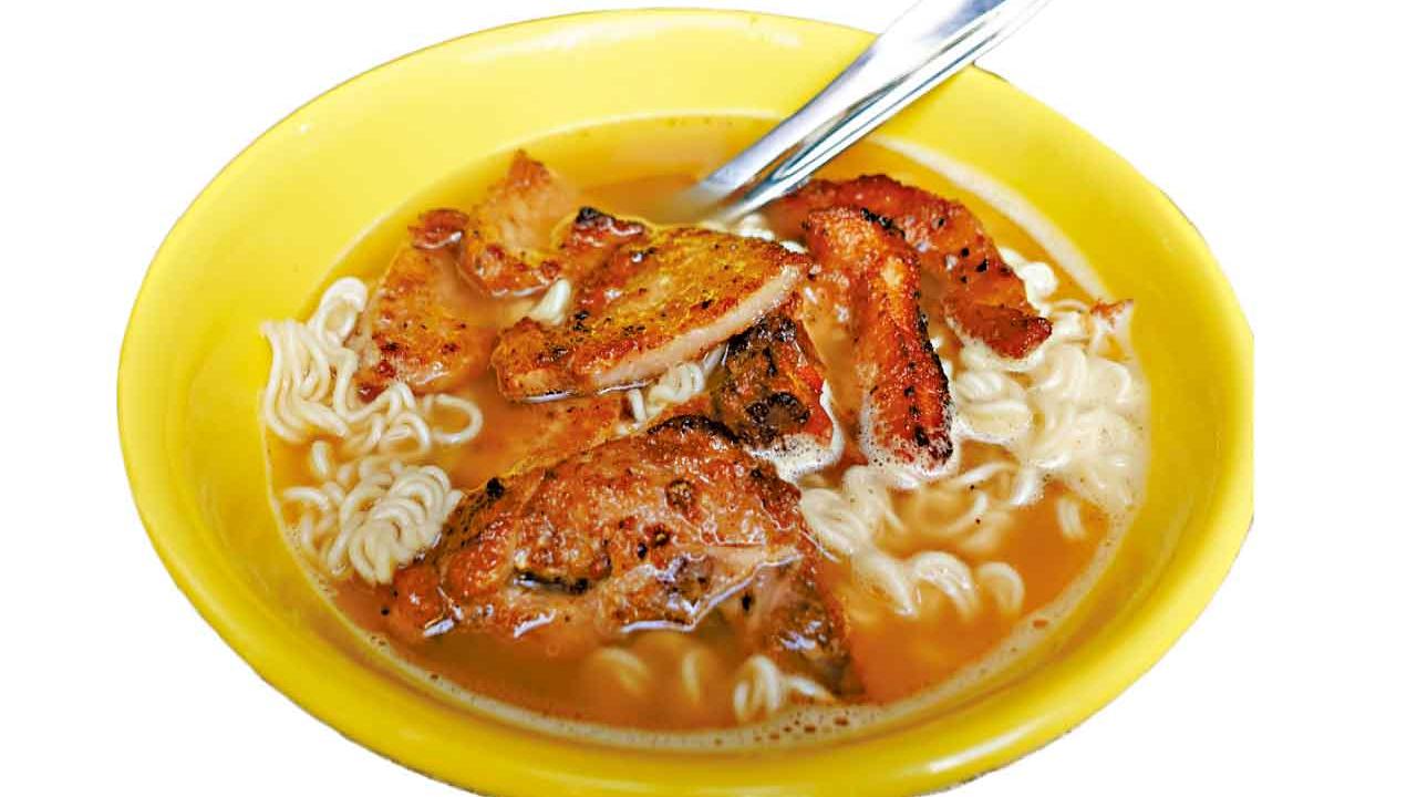 食遊記｜食碗茶記港式豬扒麵