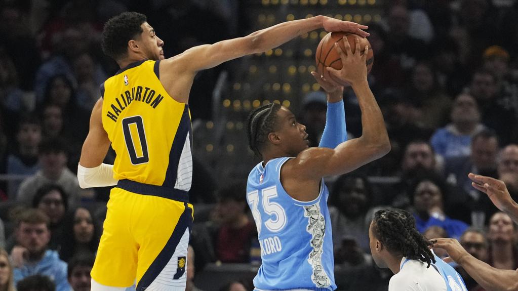 溜馬作客108:93擊敗騎士。(美聯社)