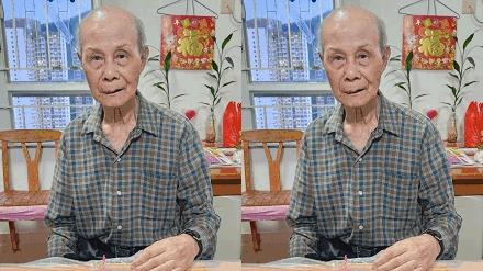 90歲老翁陳雙貴失蹤。（政府新聞處圖片）