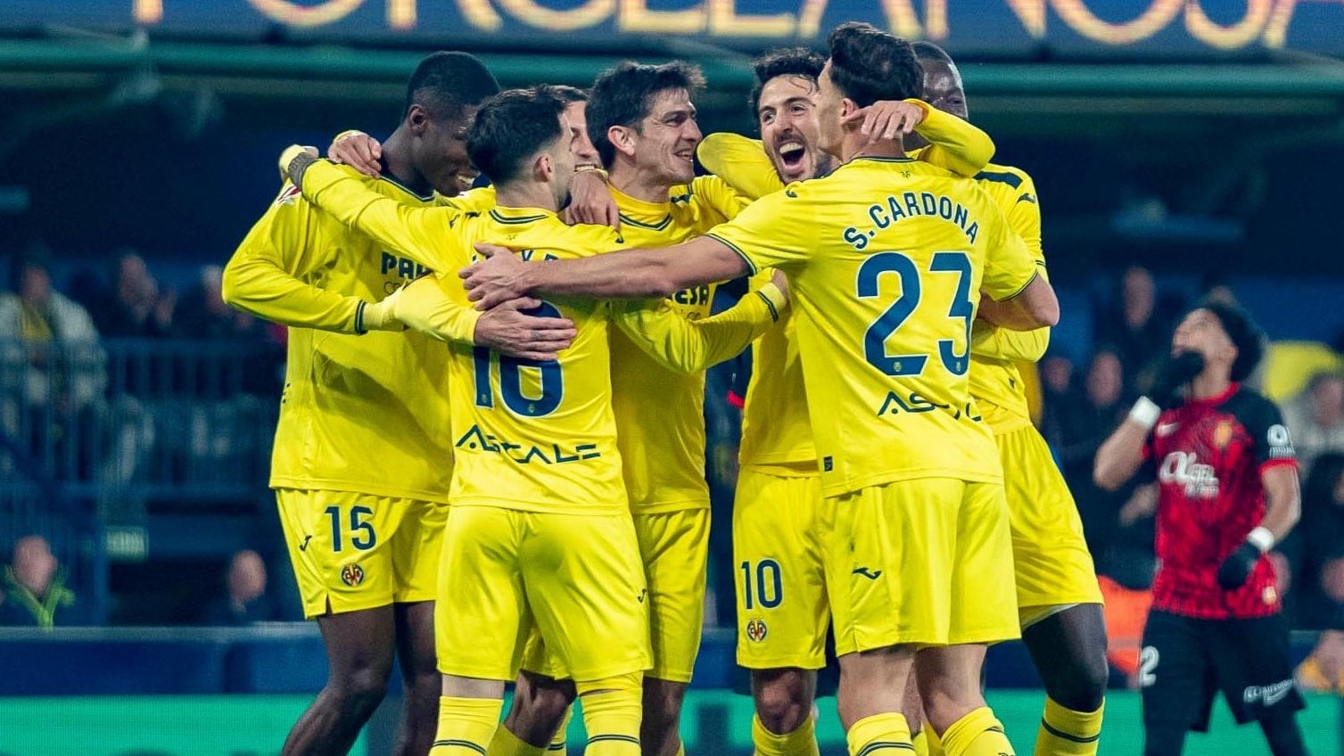 維拉利爾大勝馬略卡。(維拉利爾X)