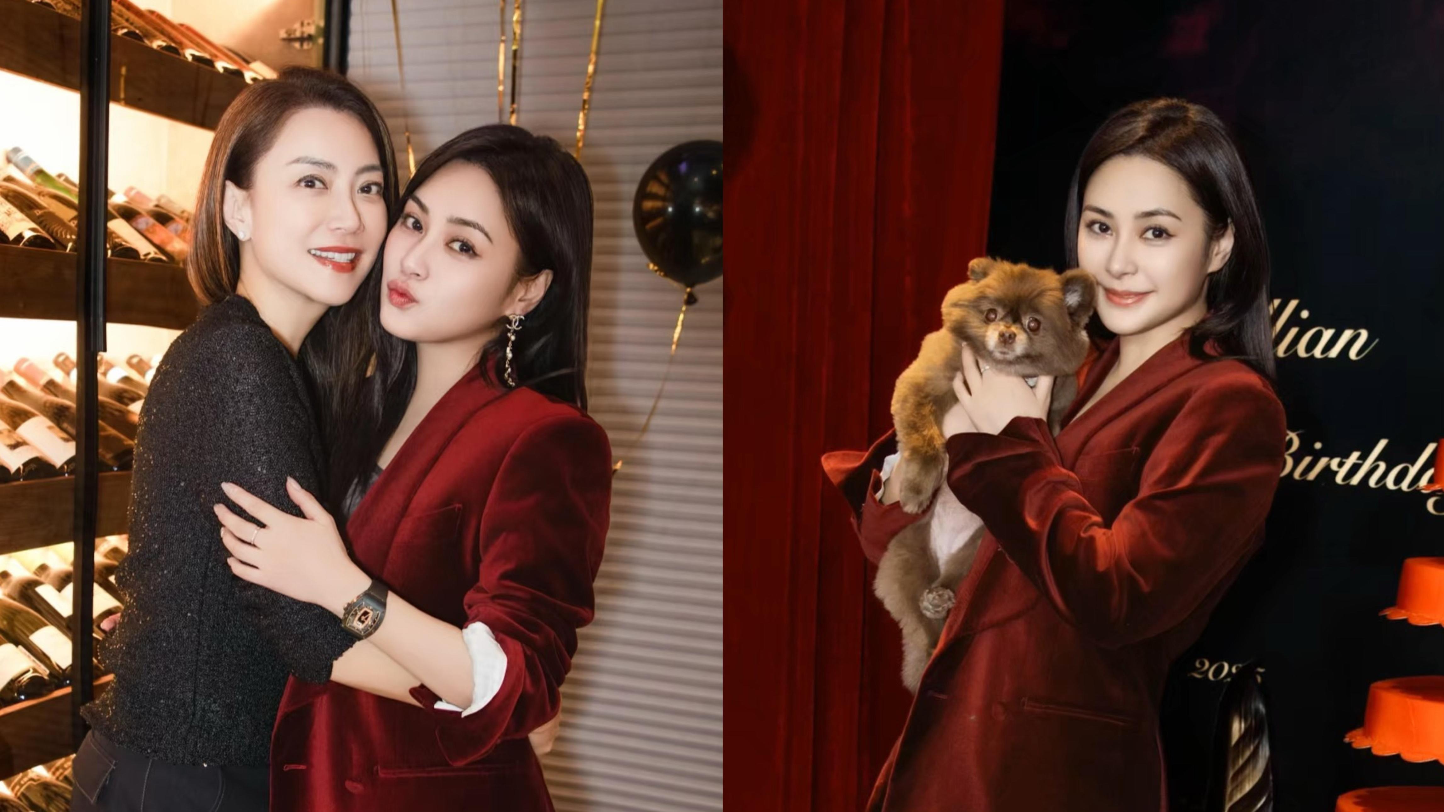 鍾欣潼44歲親自搞生日會 V煞面重現靚到新高點