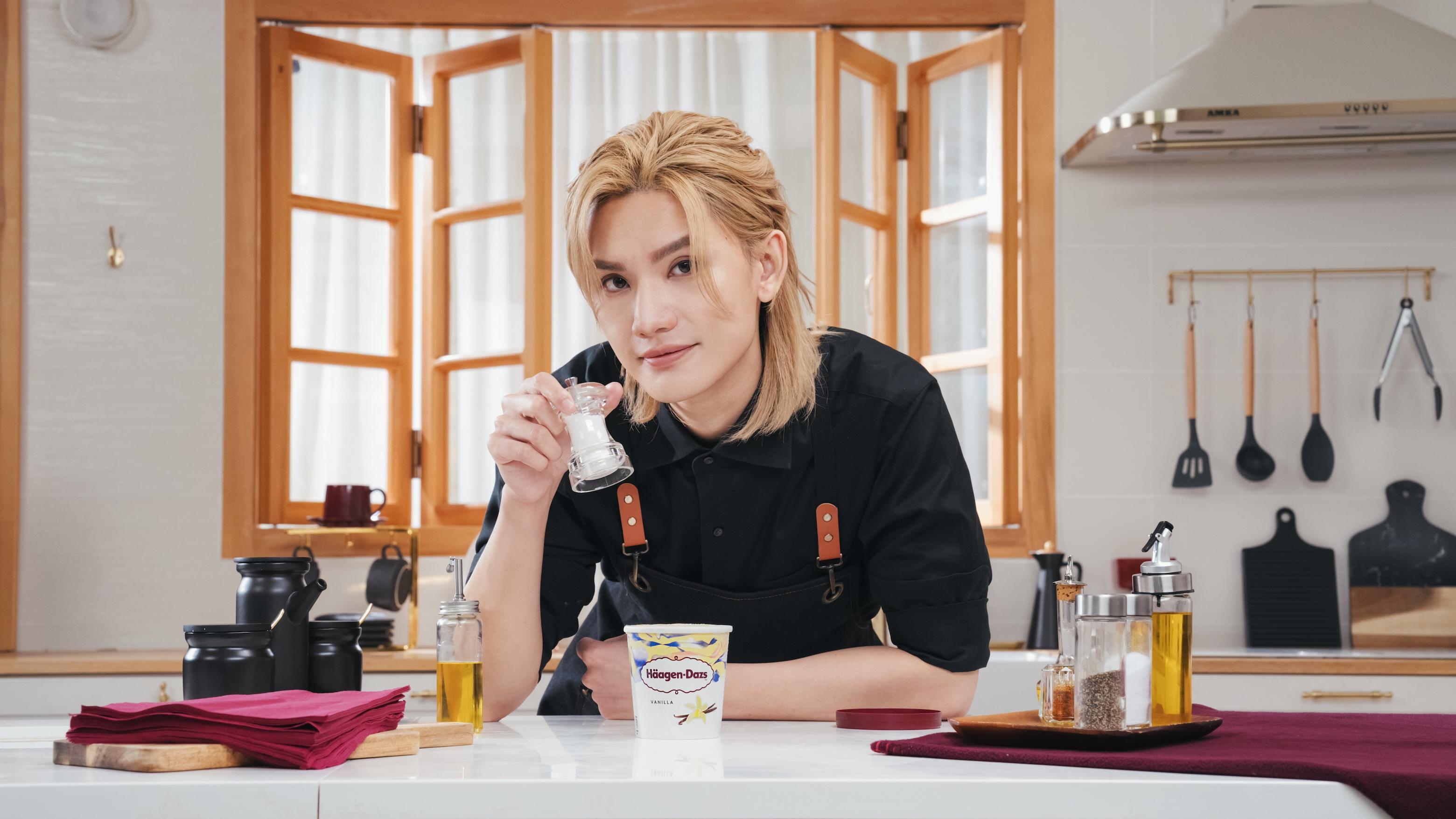 Jeremy示範Häagen-Dazs升級配搭  受團綜啟發2025年奉旨喪食