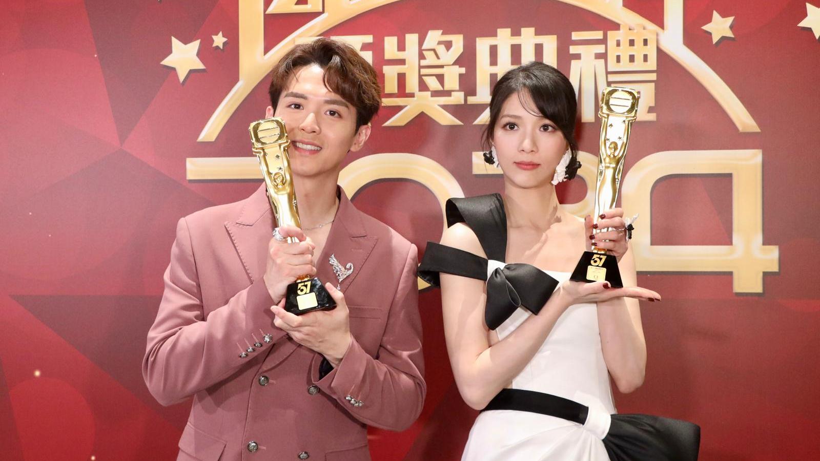 萬千星輝頒獎典禮2024｜阮浩棕多謝緋聞女友何沛珈支持 陳曉華被問朱敏瀚即耍太極