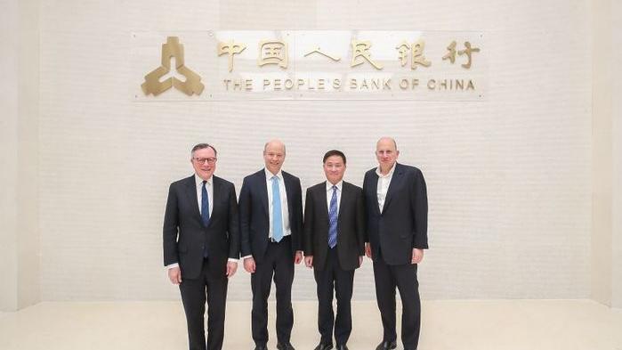 滙控杜嘉祺渣打韋浩思 北京會晤人行潘功勝