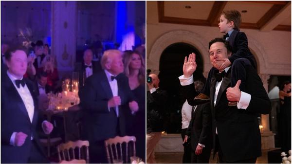 特朗普與馬斯克跨年大跳YMCA　首富變慈父任4歲仔打頭