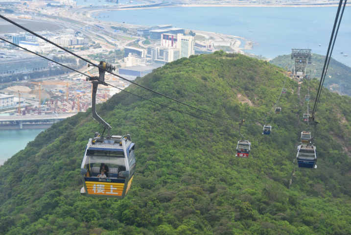 昂坪360。（中通社資料圖片）