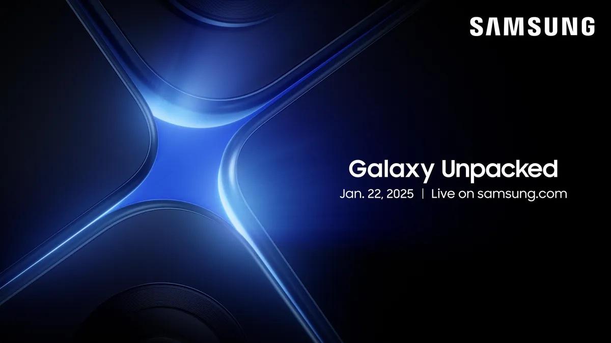 Galaxy Unpacked 2025網上發布會將於1月23日凌晨2時舉行 旗艦作Galaxy S25系列將登場