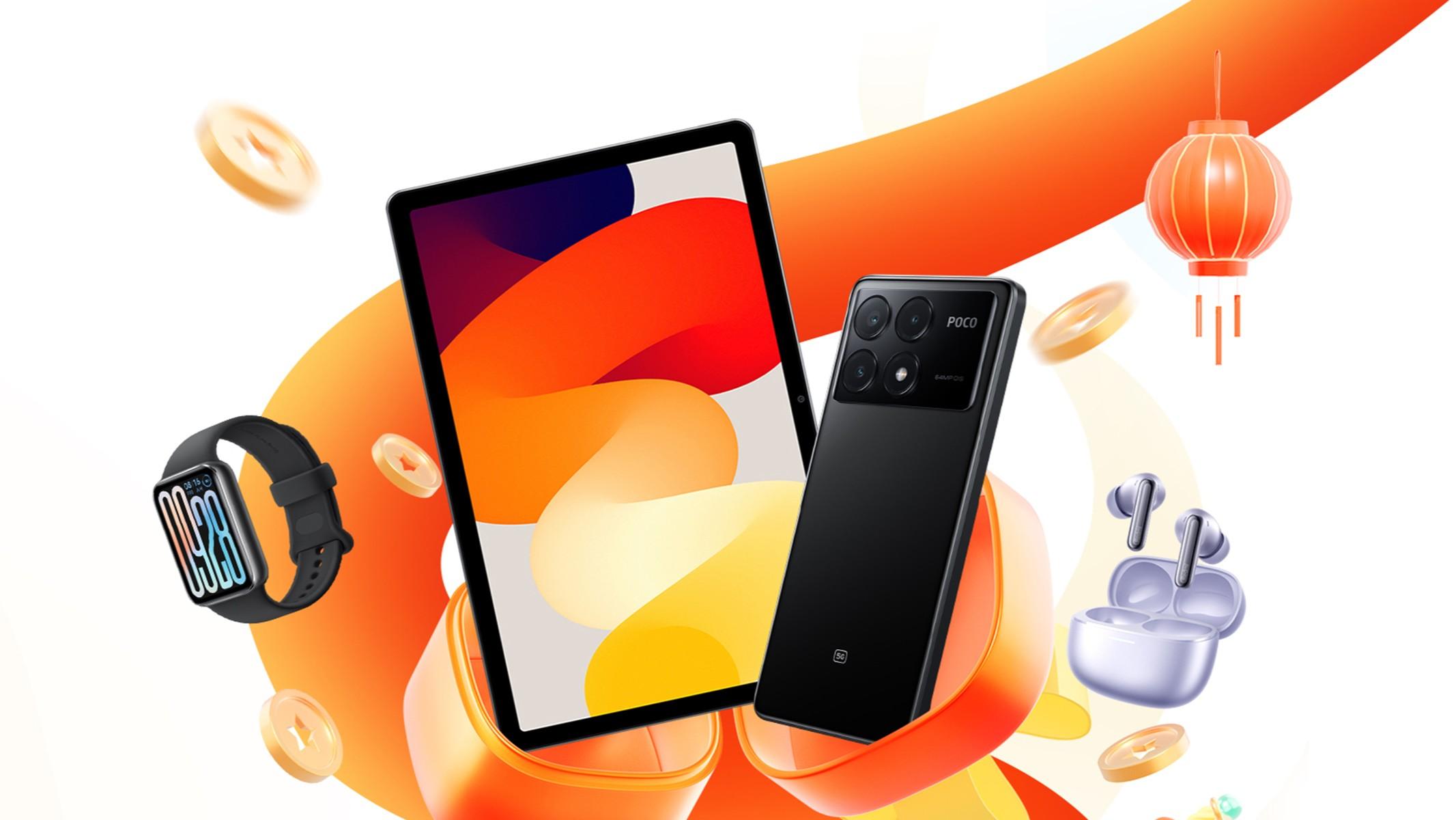 小米年貨節手機家電大減價　買滿$1000送$1000、特價加購及每日秒殺等優惠