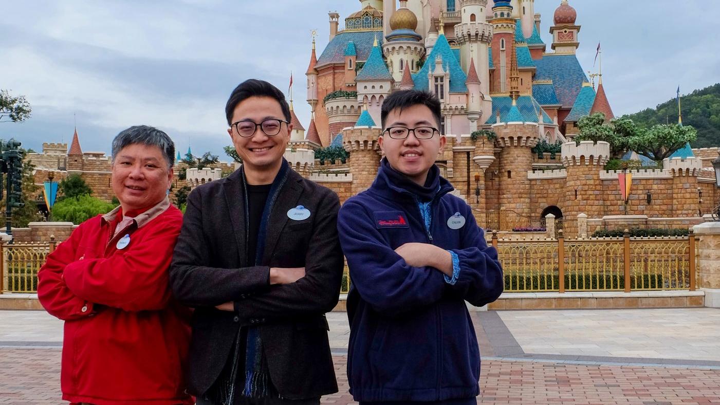 香港迪士尼樂園娛樂事務款待專員Thomas