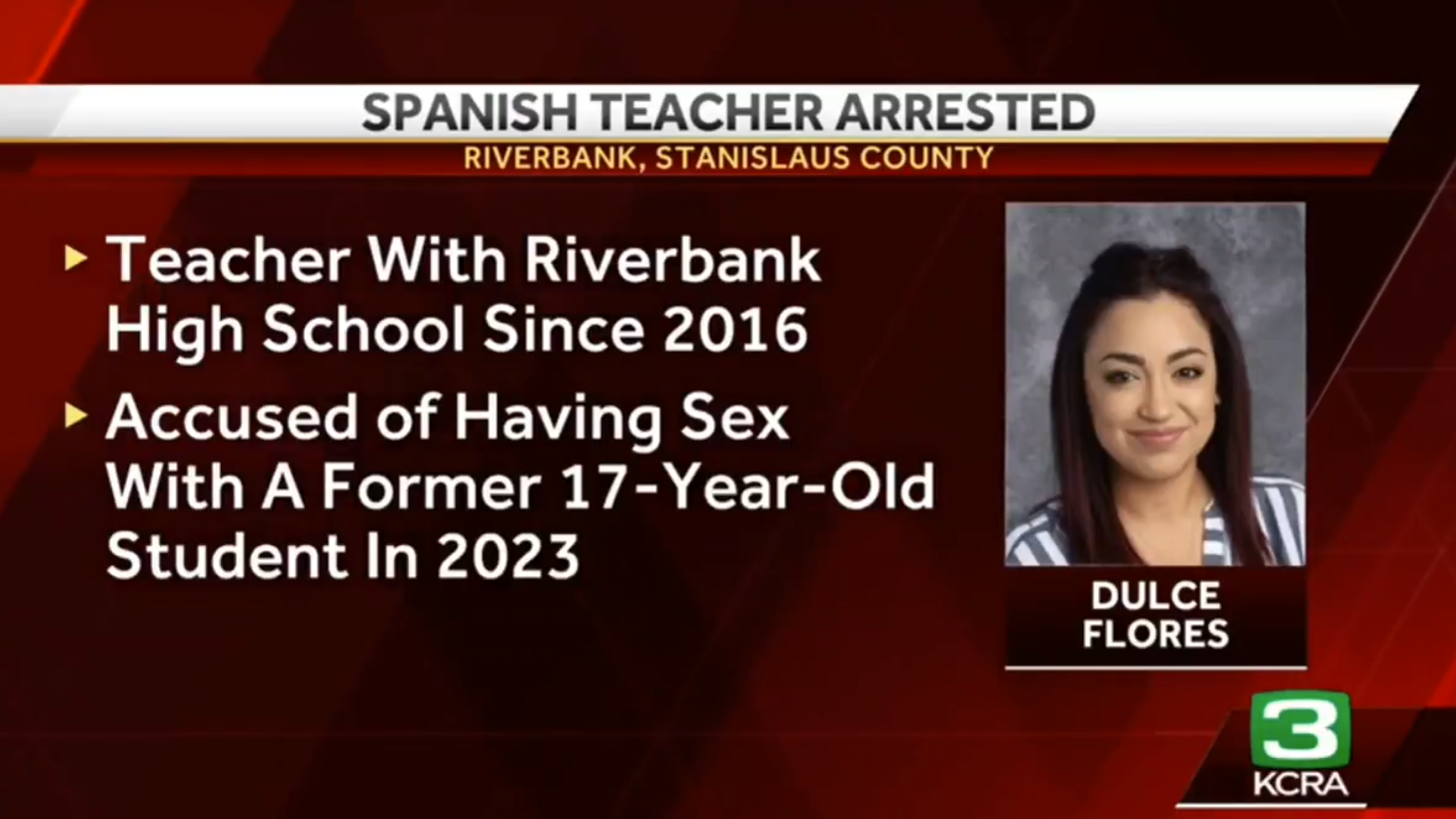 加州美豔女教師戀上小鮮肉　與17歲學生嘗禁果被捕停職