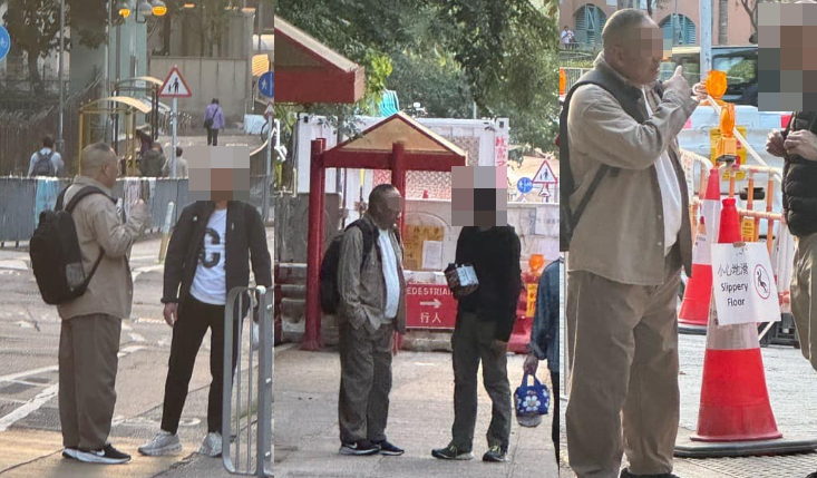 沙田區議員羅伊琳表示感謝街坊⁩報料，立即追截可疑人物再聯繫警方，成功拘捕「呃錢黨」。(羅伊琳FB)