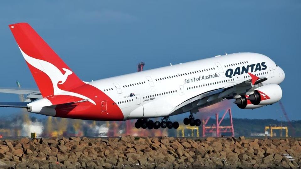 澳洲航空下周一起，於機場快綫提供市區預辦登機服務(資料圖片)