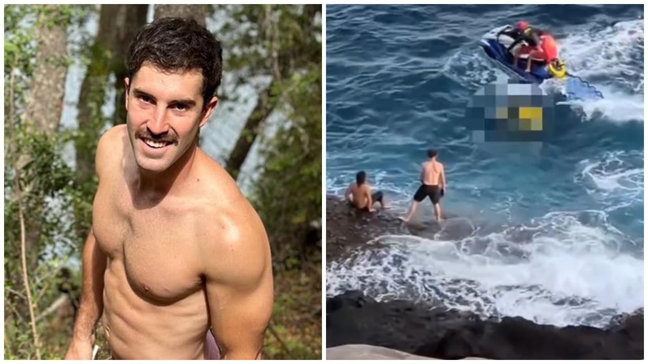 28歲體育教師樂極生悲，跳15米高懸崖遇溺魂斷夏威夷。(IG)