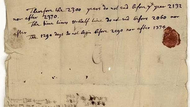 牛頓預言世界末日