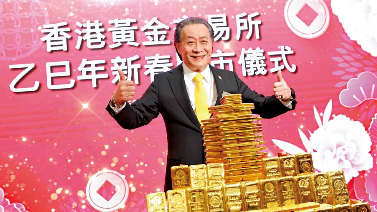 看3千美元 張德熙料黃金高處未算高