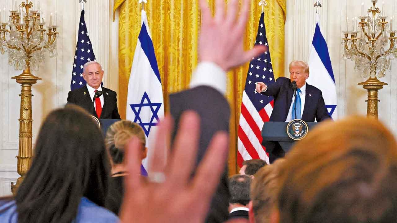 國際分析｜揚言發展度假區 遷走巴人 特朗普提「接管加沙」撈談判籌碼