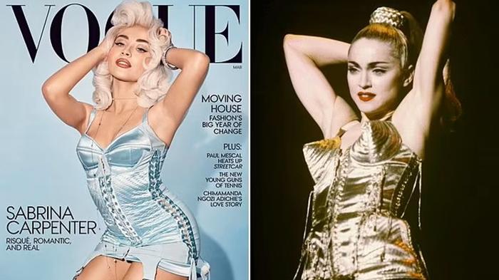 Sabrina Carpenter《Vogue》封面勁似娜姐 天后回應：這是情人節禮物？
