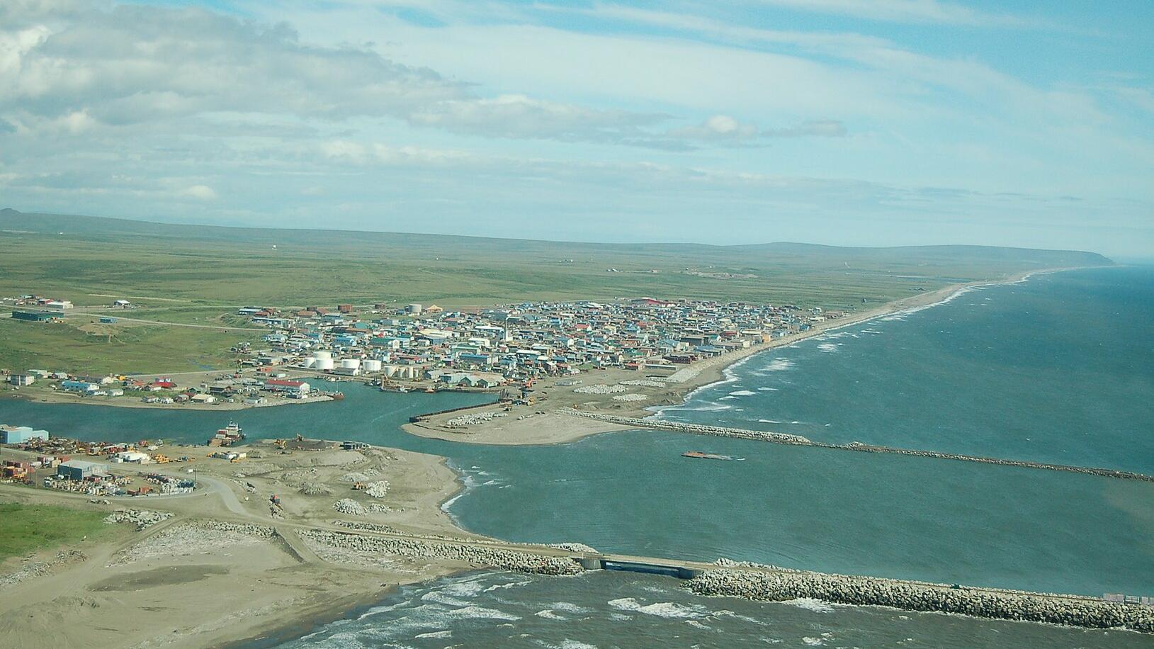 阿拉斯加的城鎮諾姆。(網上圖片)