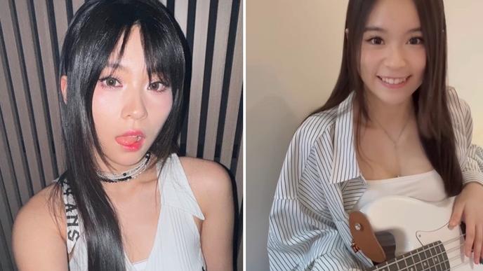 阿妹@Lolly Talk小背心彈結他好聽更好睇