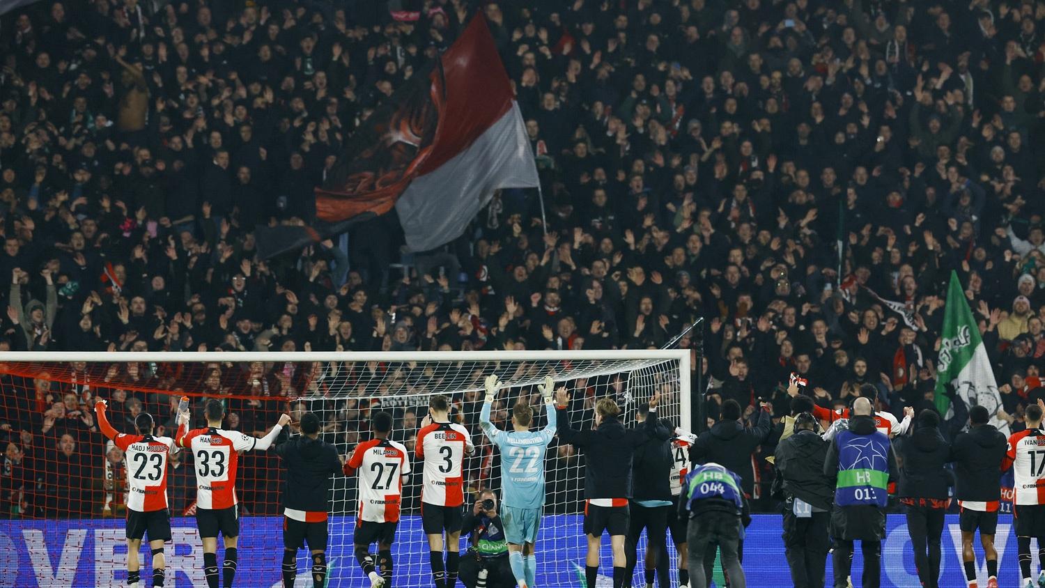 飛燕諾歐聯附加賽首回合領先AC米蘭。(路透社)