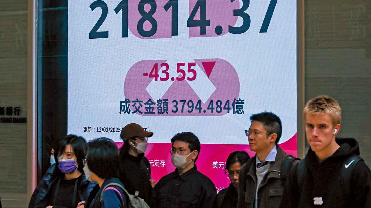 資金高位博弈 400億瘋搶阿里 恒指現技術牛