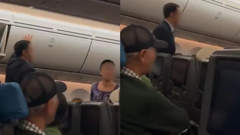 中國女起飛時為去廁所大鬧新航　遭趕落機送交警方